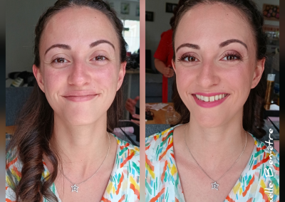 Maquillage invitée mariage jeune macau