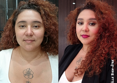 Maquillage sophistiqué smoky eyes maquilleuse a domicile ludon médoc