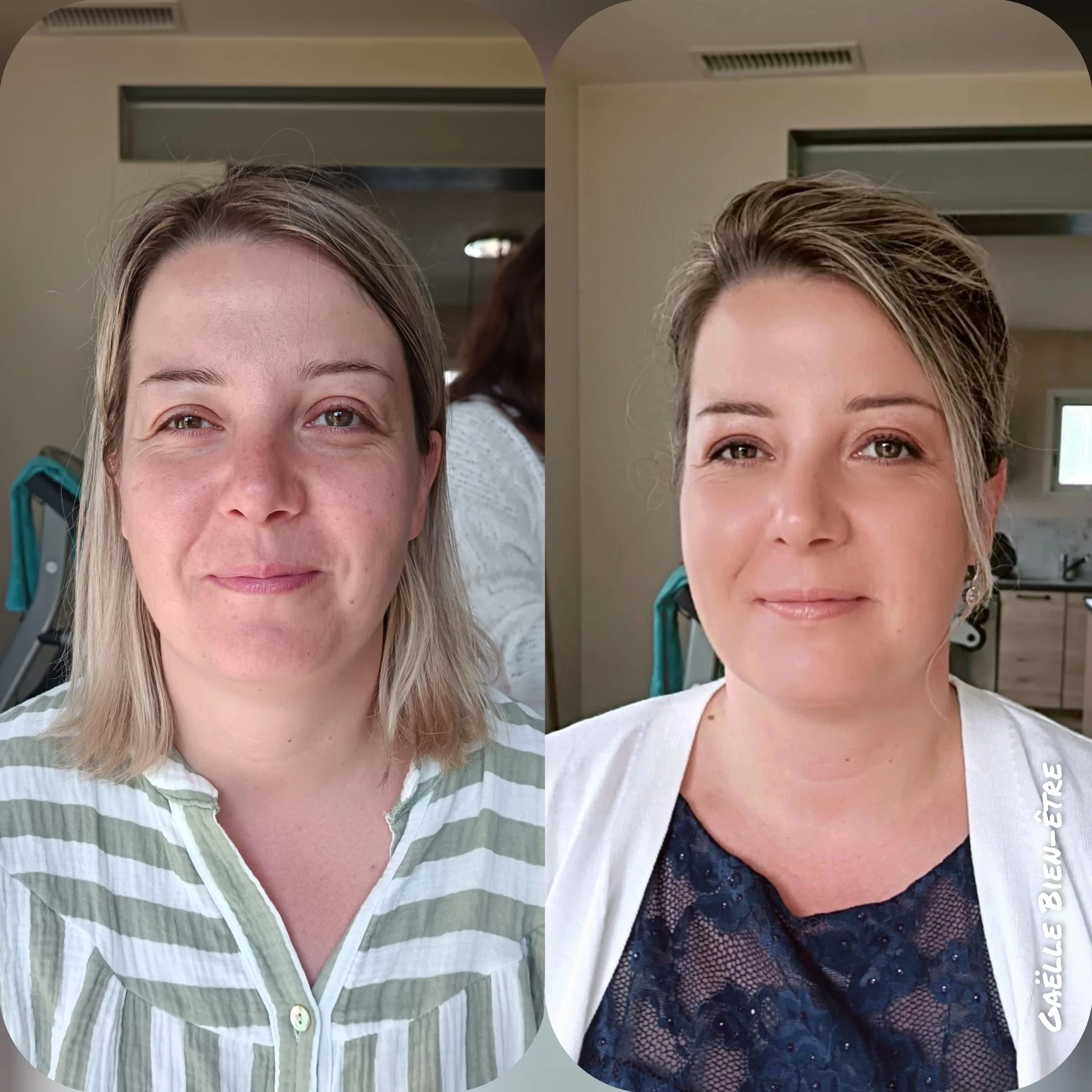 Maquillage invitée Margaux Cantenac